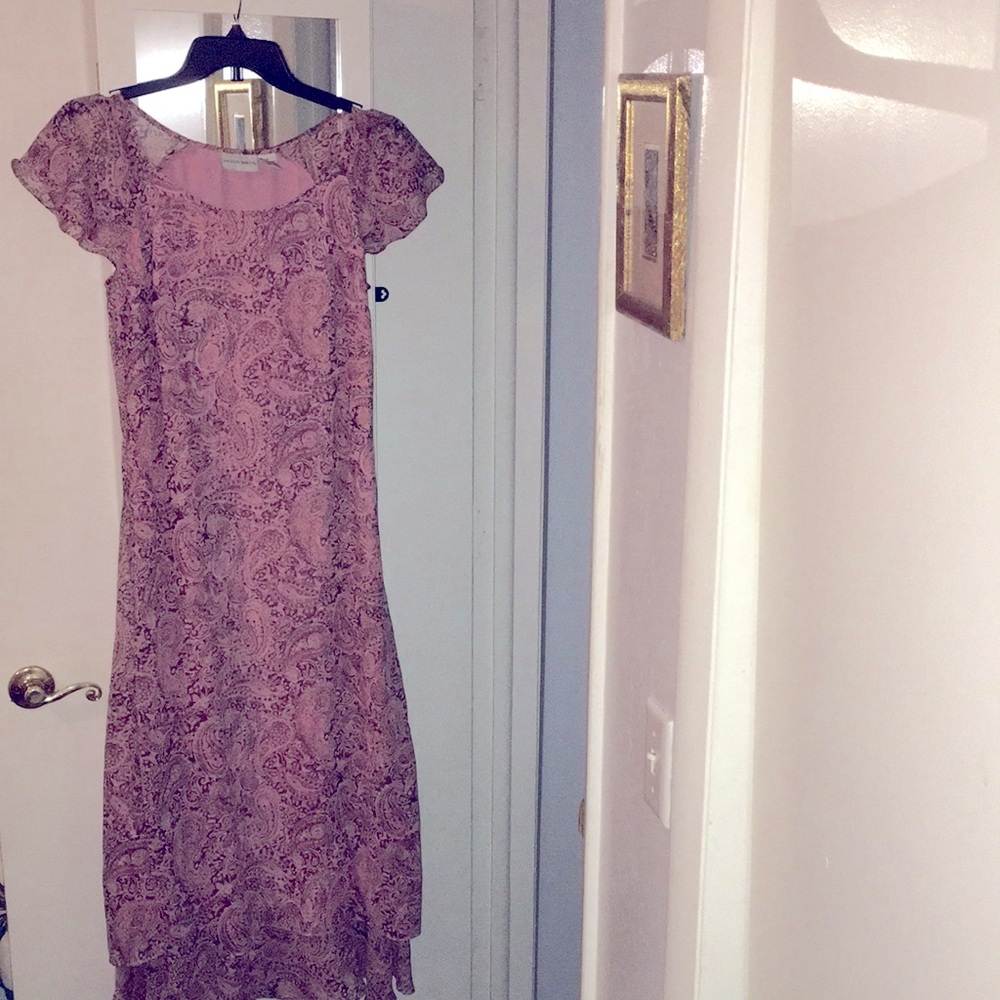 Jaclyn Smith, pink dress